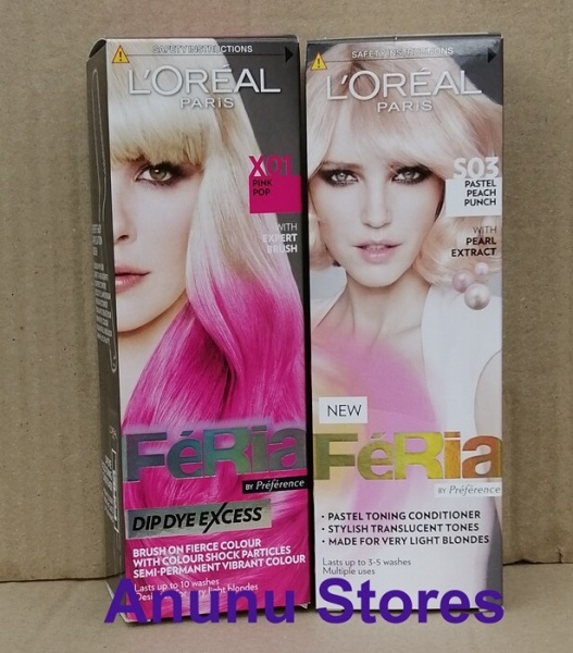 L'Oreal Feria Hair Colourant By Preference